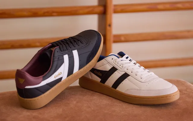 Gola inca leather trainers clearance