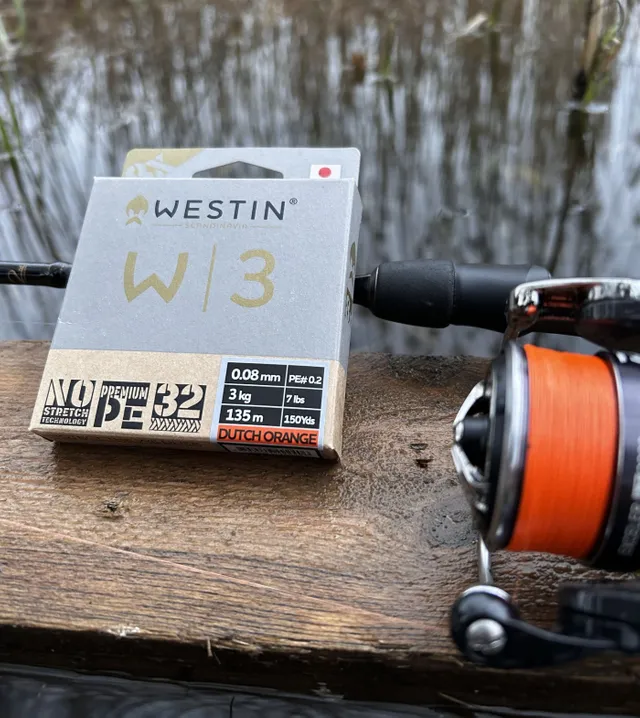 Westin W3 8-Braid Dutch Orange - Braided lines - FISHING-MART