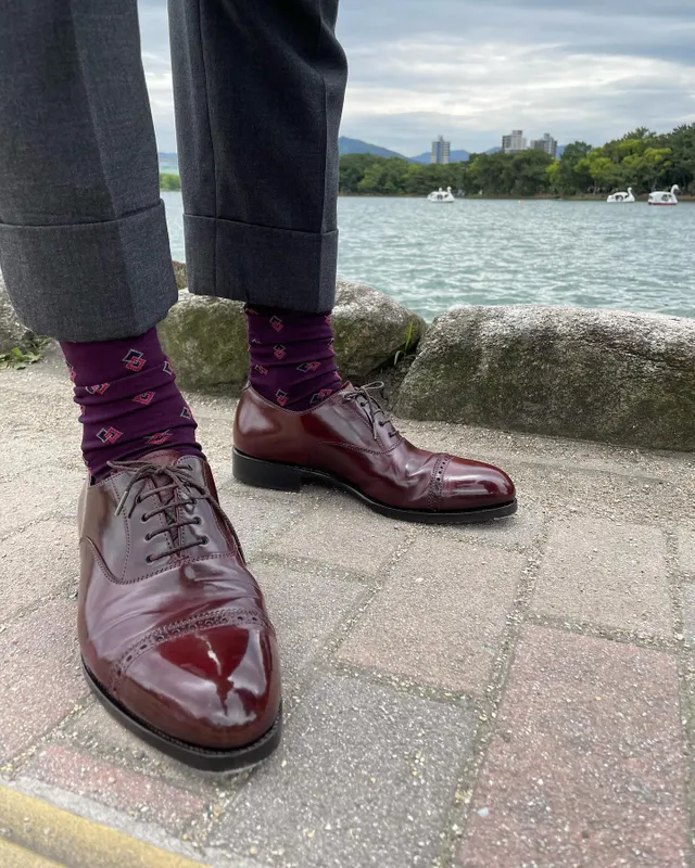 OXFORD CORDOVAN BURDEAUX | CARMINA