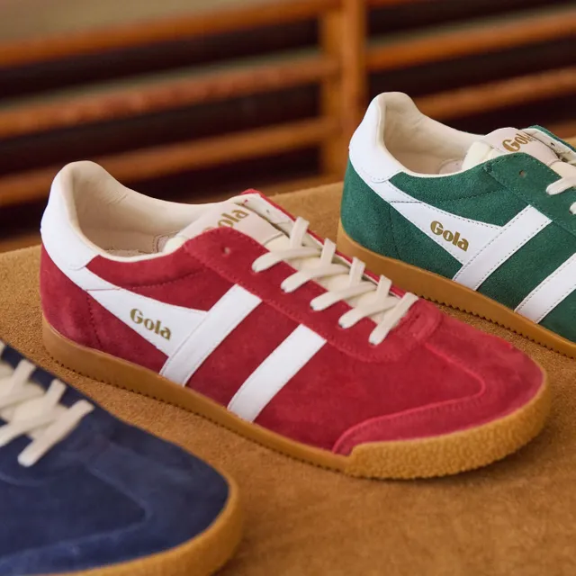 Red and white sneakers hot sale