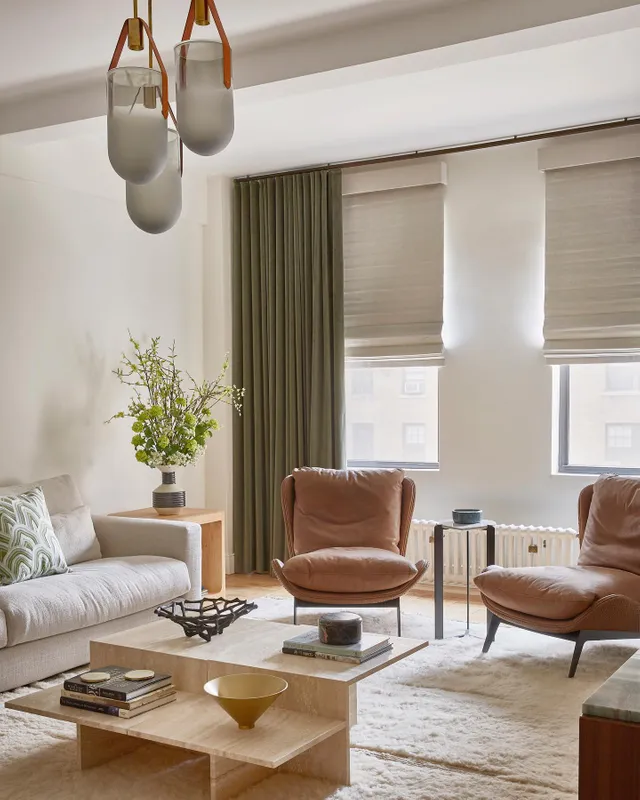 Photo by designbyruchi published at 19 September 2023. Another shot of this gorgeous living room from my latest project!!