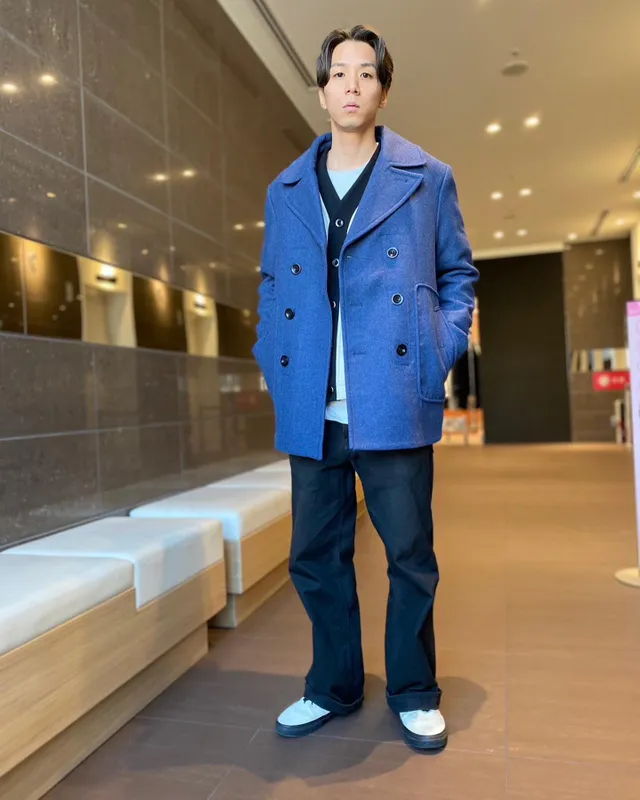 Premium Wool Peacoat | ミディアムブルー | G-STAR® JP