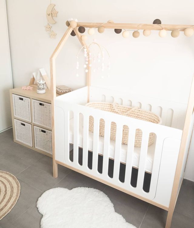 Lit Bebe Coconut Transformable En Banquette Blanc Vertbaudet