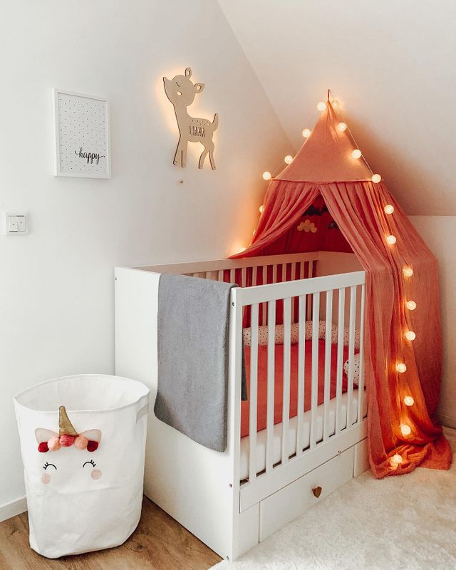 Lit Bebe 4 En 1 Evolunid Blanc Chambre Et Rangement