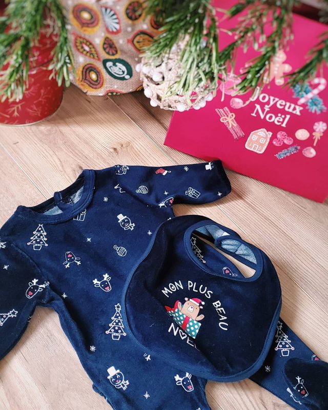 Bavoir Ivoire Imprime 6m Vertbaudet Coffret De Noel Bebe Fille Pyjama 67cm Vetements Bebe Fille 0 24m Ataskomur Com