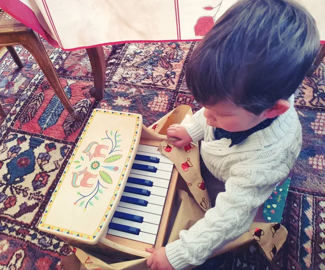 Piano Electronique Djeco Pour Enfant De 3 Ans A 5 Ans Oxybul Eveil Et Jeux