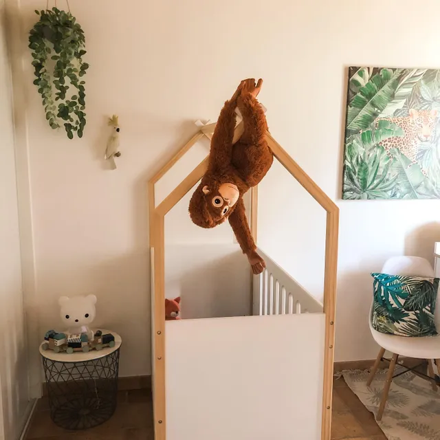 Lit Bebe Coconut Transformable En Banquette Blanc Vertbaudet