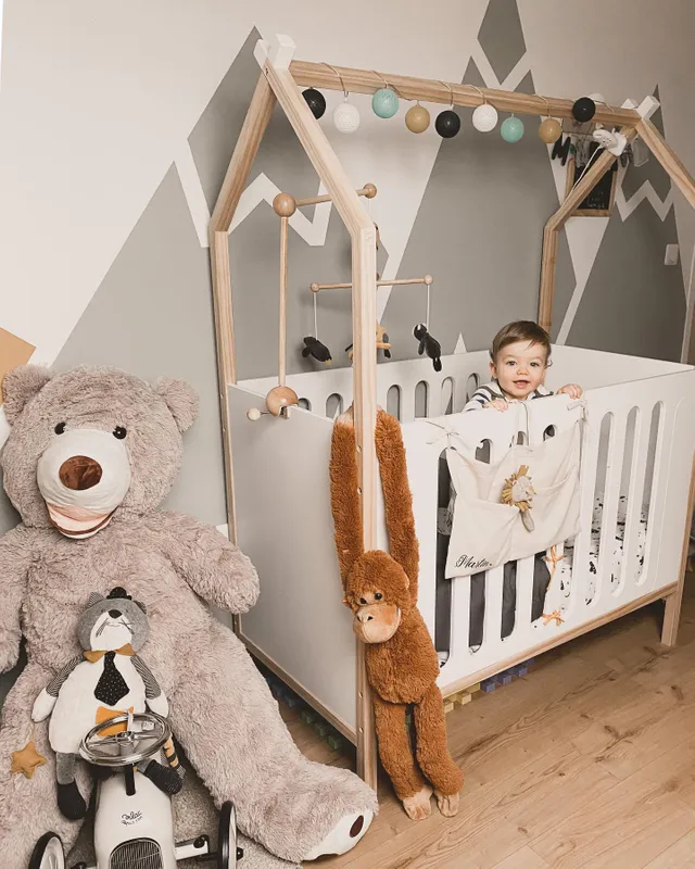 Lit Bebe Coconut Transformable En Banquette Blanc Vertbaudet