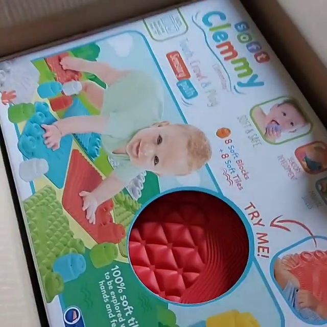 Tapis Sensoriels Clemmy Clemmy Pour Enfant De 6 Mois A 3 Ans Oxybul Eveil Et Jeux