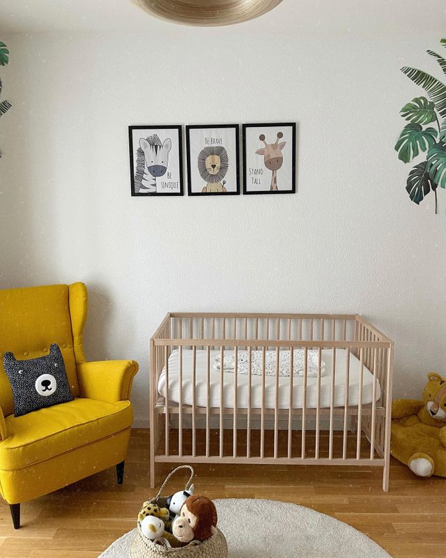 Gonatt Lit Bebe Avec Tiroir Blanc 60x1 Cm Ikea Suisse