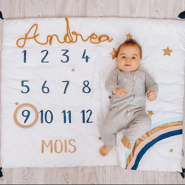 Tapis Photo Bebe Ivoire Vertbaudet