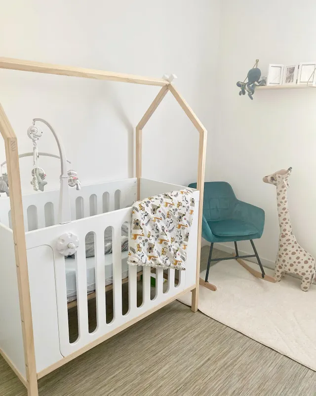 Lit Bebe Coconut Transformable En Banquette Blanc Vertbaudet