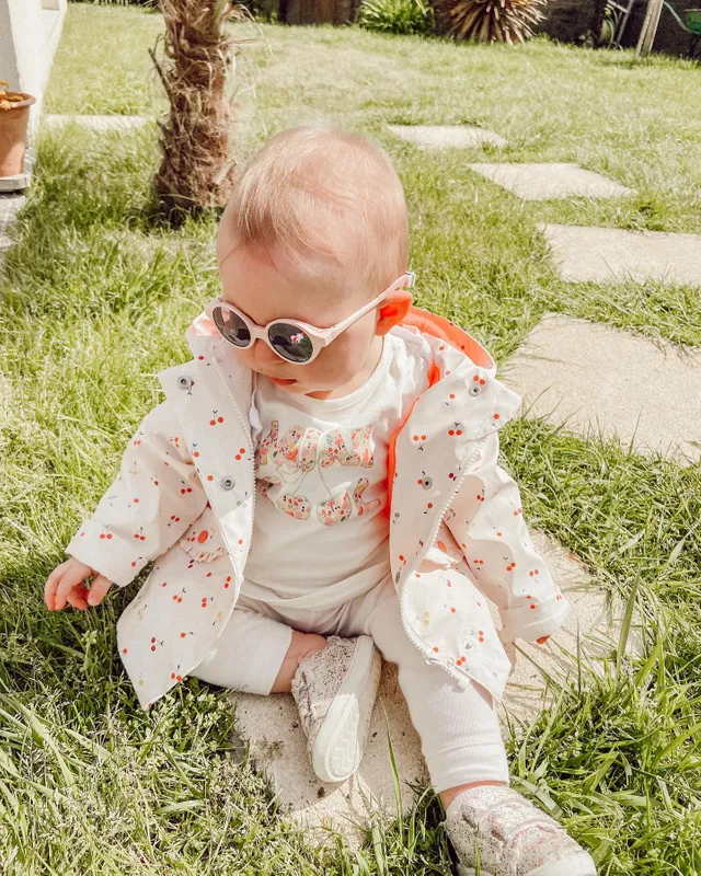 Cire Avec Capuche Bebe Fille Ivoire Imprime Vertbaudet