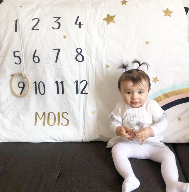 Tapis Photo Bebe Ivoire Vertbaudet
