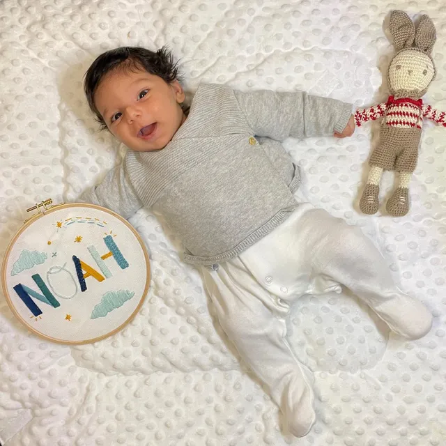 Brassiere Bebe Naissance En Tricot De Coton Bio Oeko Tex Gris Chine Vertbaudet