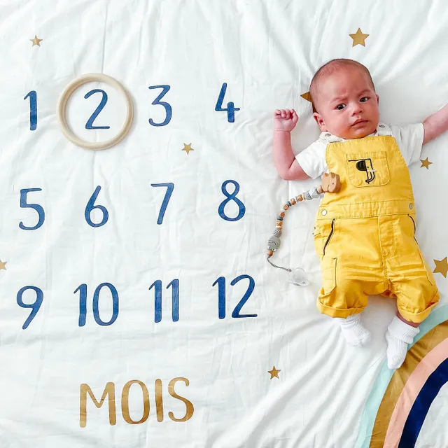 Tapis Photo Bebe Ivoire Vertbaudet