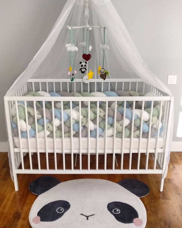 Tapis Panda Hanoi Ecru Noir Vertbaudet