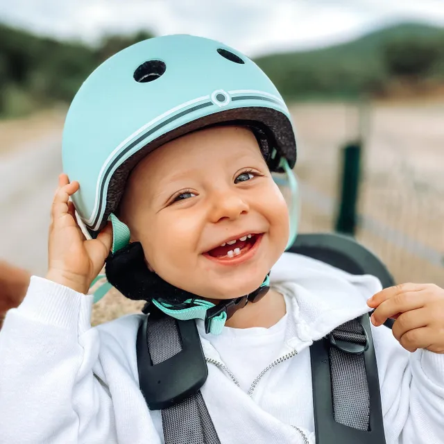 Casque De Protection Enfant Taille Xxs Globber Sky Blue Globber