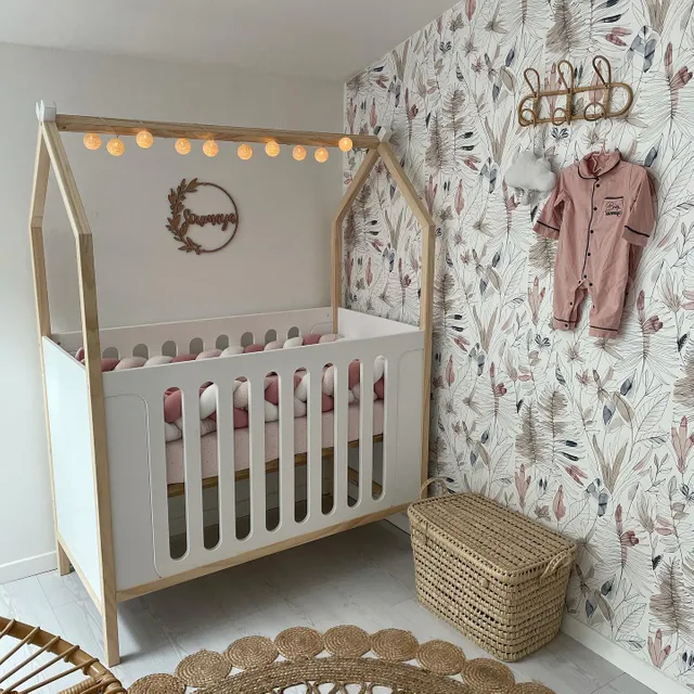 Lit Bebe Coconut Transformable En Banquette Blanc Vertbaudet