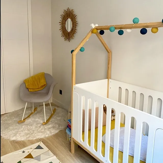 Lit Bebe Coconut Transformable En Banquette Blanc Vertbaudet