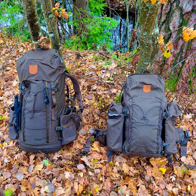 Fjällräven Australia & New Zealand - The Singi 28, fitted with two Singi Side  Pockets. ⁠ -⁠ Sometimes you need a little more space and Singi Side Pocket  provides extra storage for