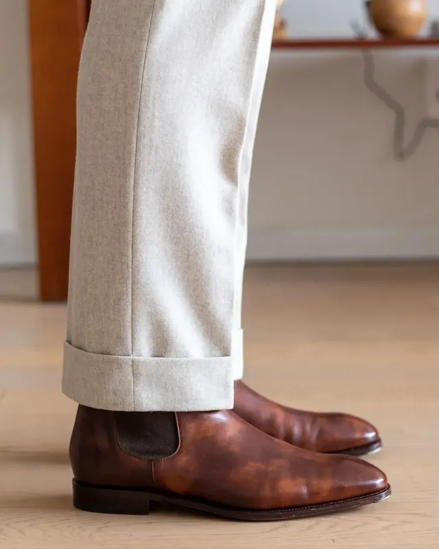 Handmade men's Chelsea boots | Carmina