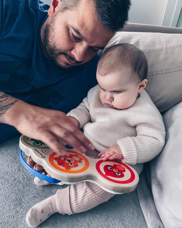 Tambours Magic Touch Baby Einstein Pour Enfant De 6 Mois A 3 Ans Oxybul Eveil Et Jeux