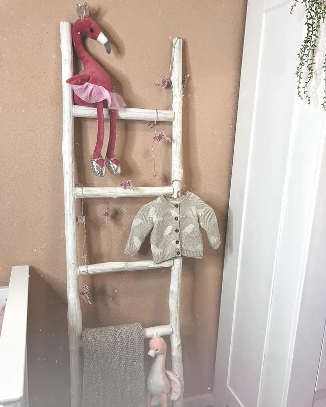 Nat Verslinden Vlek Decoratieve ladder - 170 cm - wit | Xenos