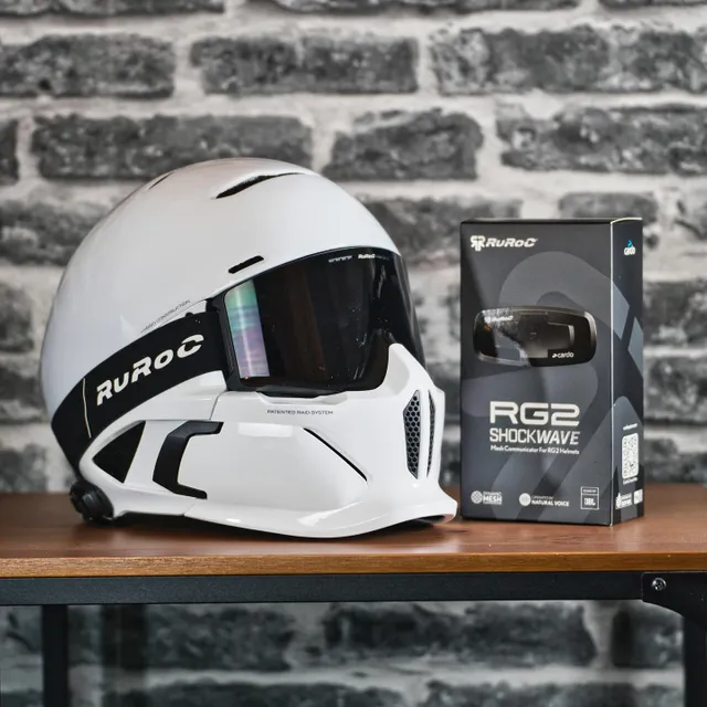 Ruroc | RG2 Cardo Shockwave | Bluetooth Audio and Mesh