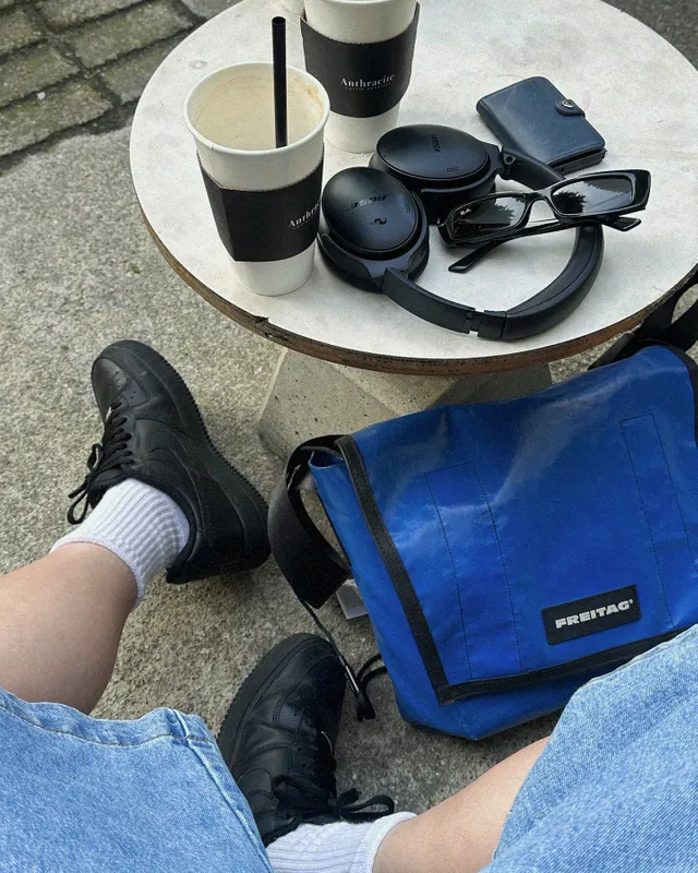FREITAG DEXTER デクスター 良デザイン◎ カラフル グレーブルー F14 DEXTER 私たちのプロダクトの中でもクラシック