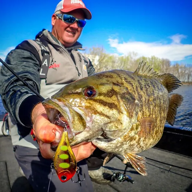 Photo by Rapala published at 25 January 2022. Rapala Rippin' Rap in the all new "Juicy Lucy" Color 